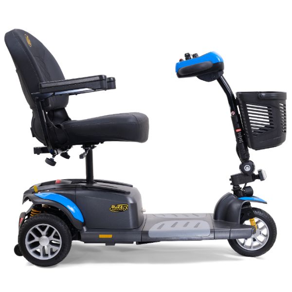 Golden Technologies Buzzaround EX 3-Wheel Mobility Scooter GB118 - Lightweight Electric Scooter for Adults & Seniors - Indoor/Outdoor Use for Shopping, Travel & Daily Mobility