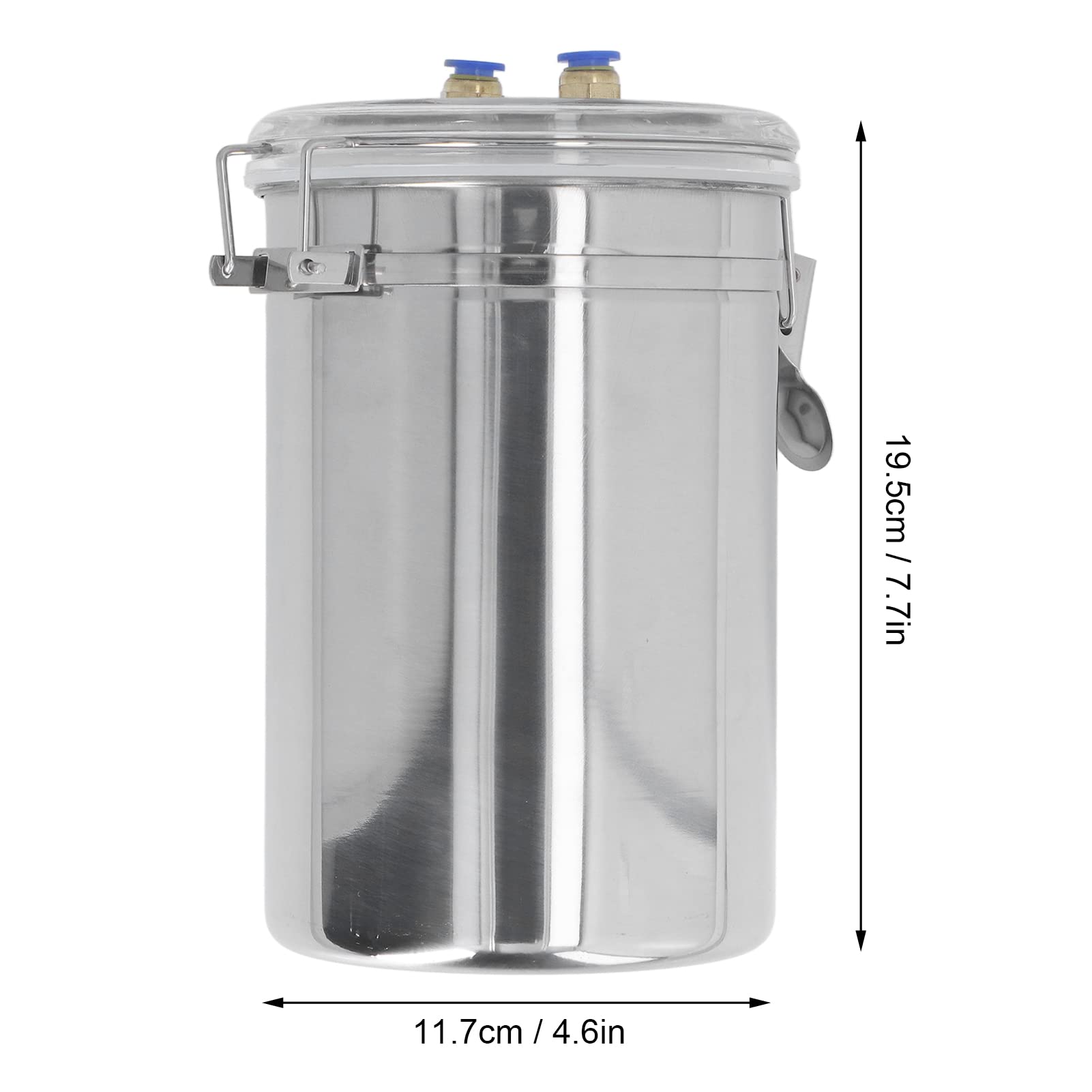 2L Manual Goat Milker Kit - Stainless Steel Portable Milking Machine for Farms & Livestock - Ideal for Dairy Goat Milking, Small Farms & Homestead Use
