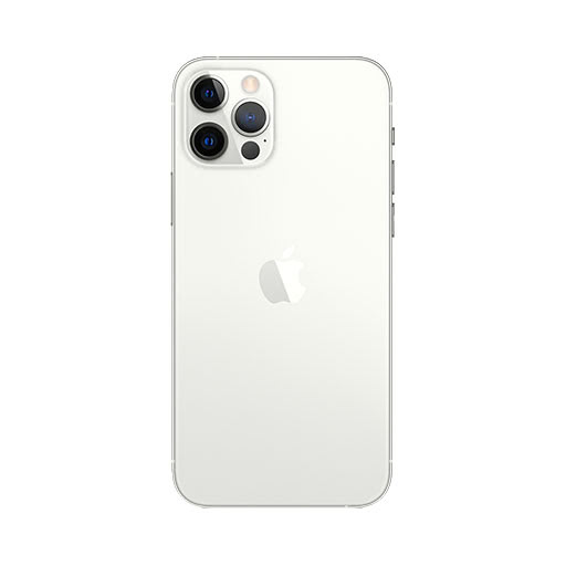 Apple iPhone 12 Pro 128GB - Silver (Renewed) - Premium Refurbished Smartphone for Business, Travel & Photography