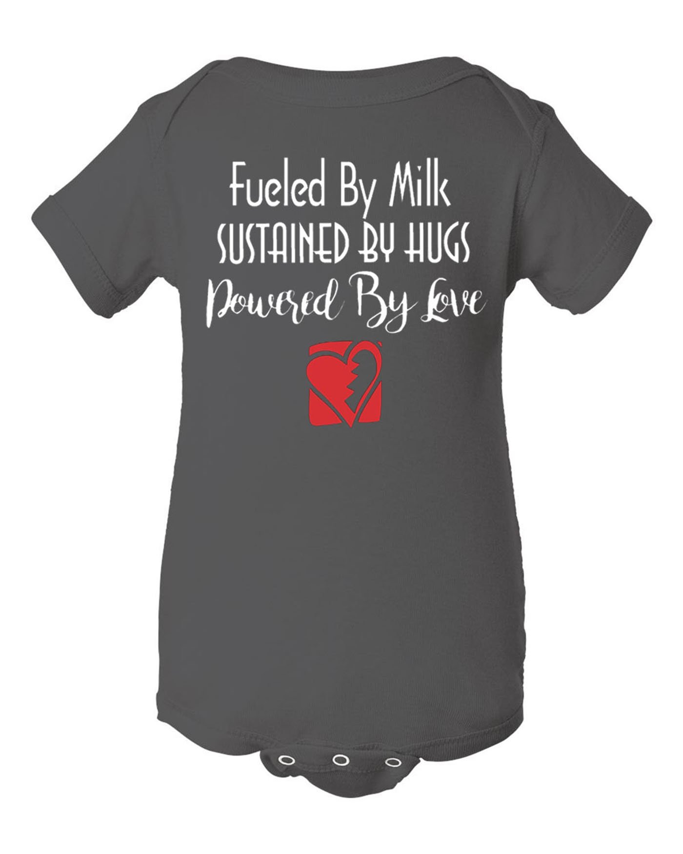 Fasciino - Adorable Baby Onesie Bodysuit | Milk & Love Inspired | Newborn to 24 Months (NB-24M) | Perfect for Playtime, Photos & Everyday Comfort