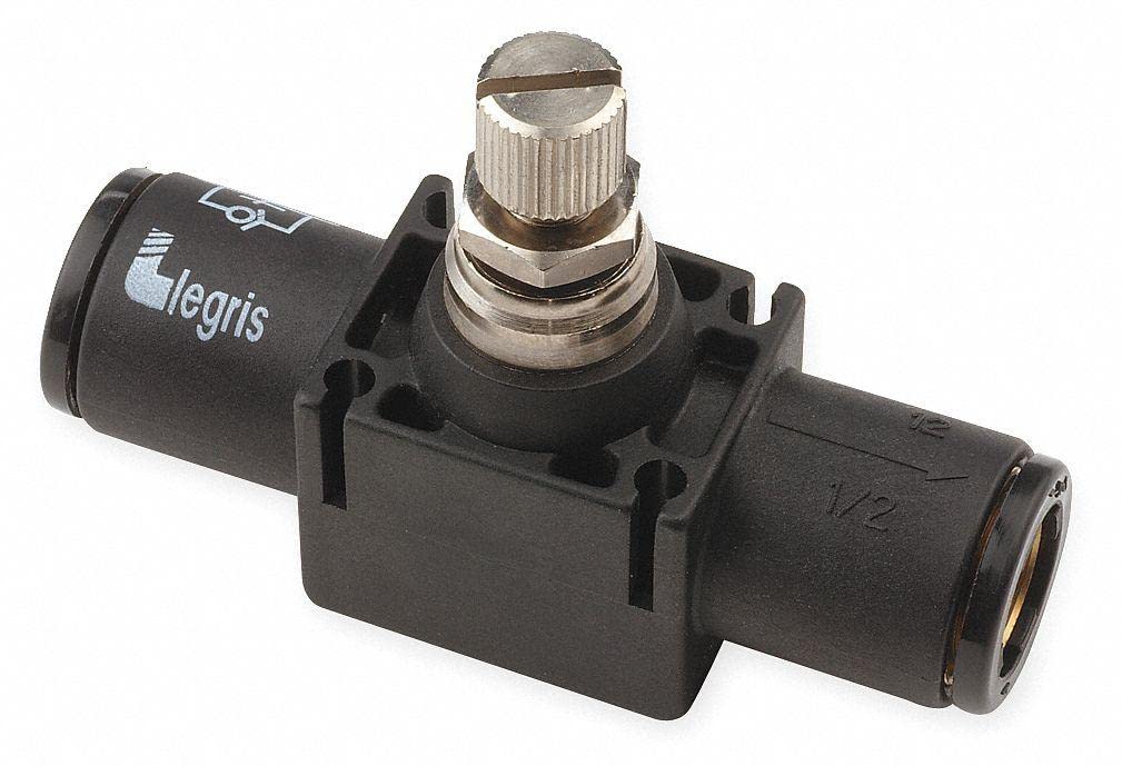 Legris Flow Control Regulator - 7770 12 00 | Precision Air & Water Pressure Regulator for Industrial & Pneumatic Systems | Perfect for HVAC, Manufacturing & Automation Equipment