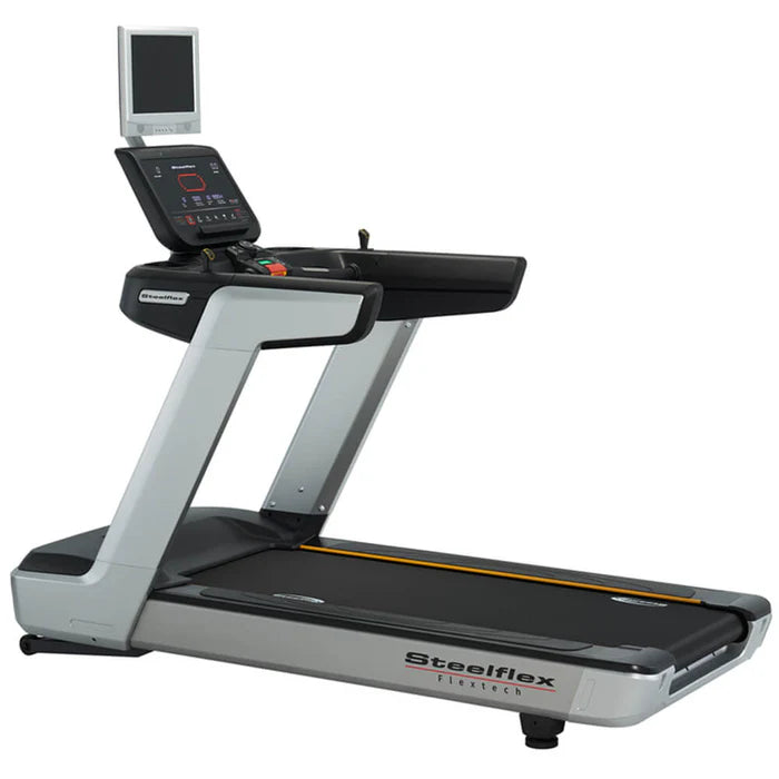 Steelflex PT20 Commercial Treadmill - Heavy Duty Gym Equipment for Home & Fitness Studios | Cardio Training, Running & Walking Workouts