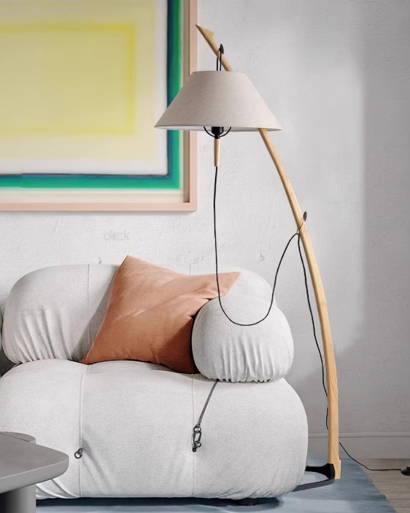 Dornstab Modern Floor Lamp - Adjustable LED Standing Light for Living Room, Bedroom & Office - Warm White & Cool White Dimmable Reading Light - Perfect for Home Decor, Study & Relaxation