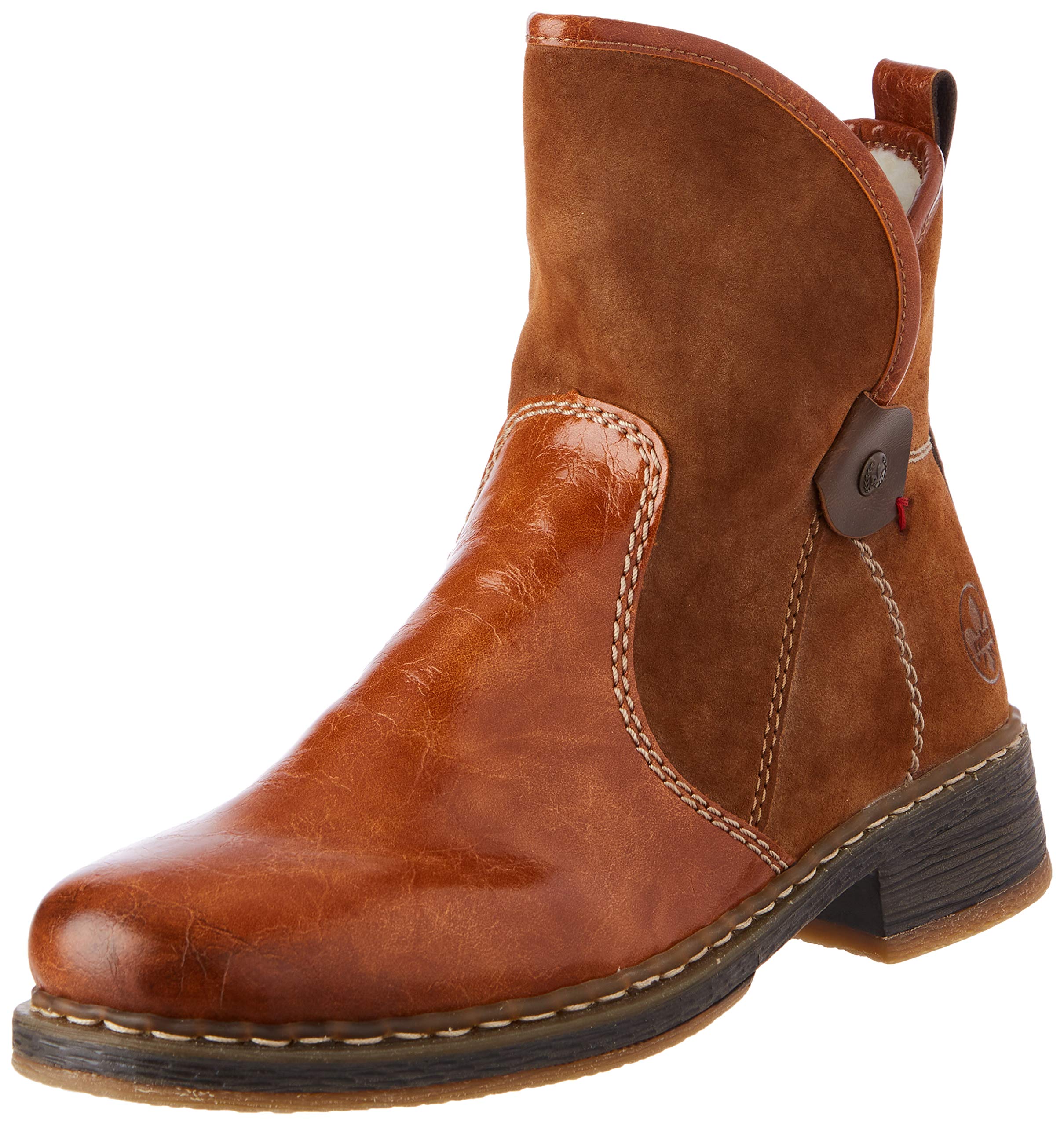 Rieker Women's Classic Ankle Boots - Comfortable & Stylish Winter Boots for Women | Perfect for Office, Casual Outings & Everyday Wear
