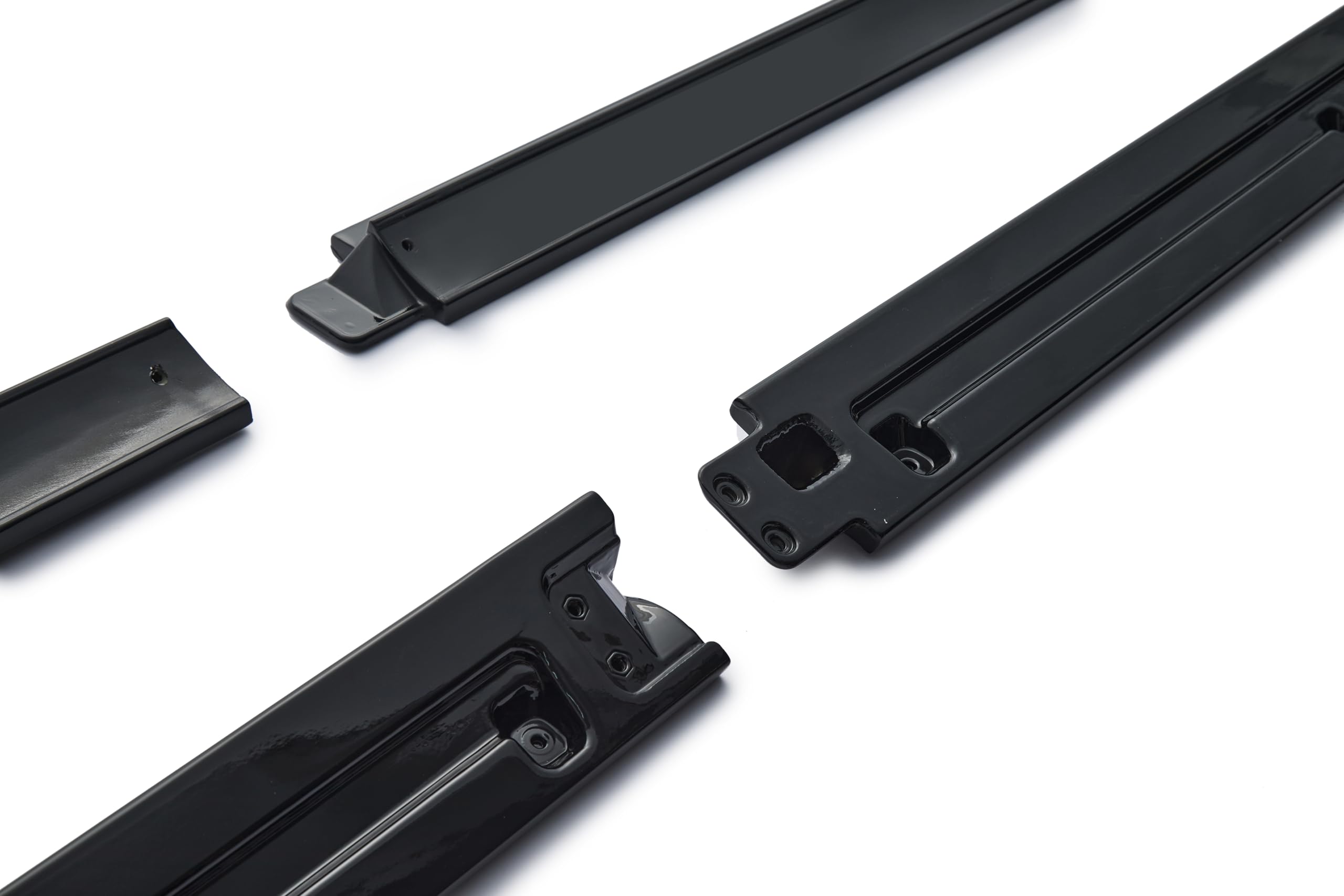 Tesla Model Y Side Skirts 2020-2024 - Gloss Black Rocker Panel Guard & Splitter Lip Body Kit Replacement Accessories | Enhance Style & Protection for Your Tesla Model Y