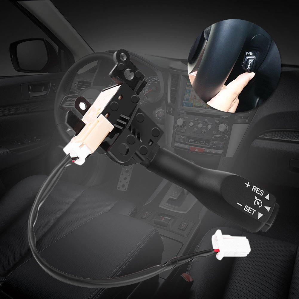 Original Equipment Cruise Control Switch Assembly - Replacement for Toyota Camry, Yaris, Corolla, TC (Part# 8463234011) - Black | Easy Installation & Perfect Fit | Ideal for Highway Driving & Long Commutes