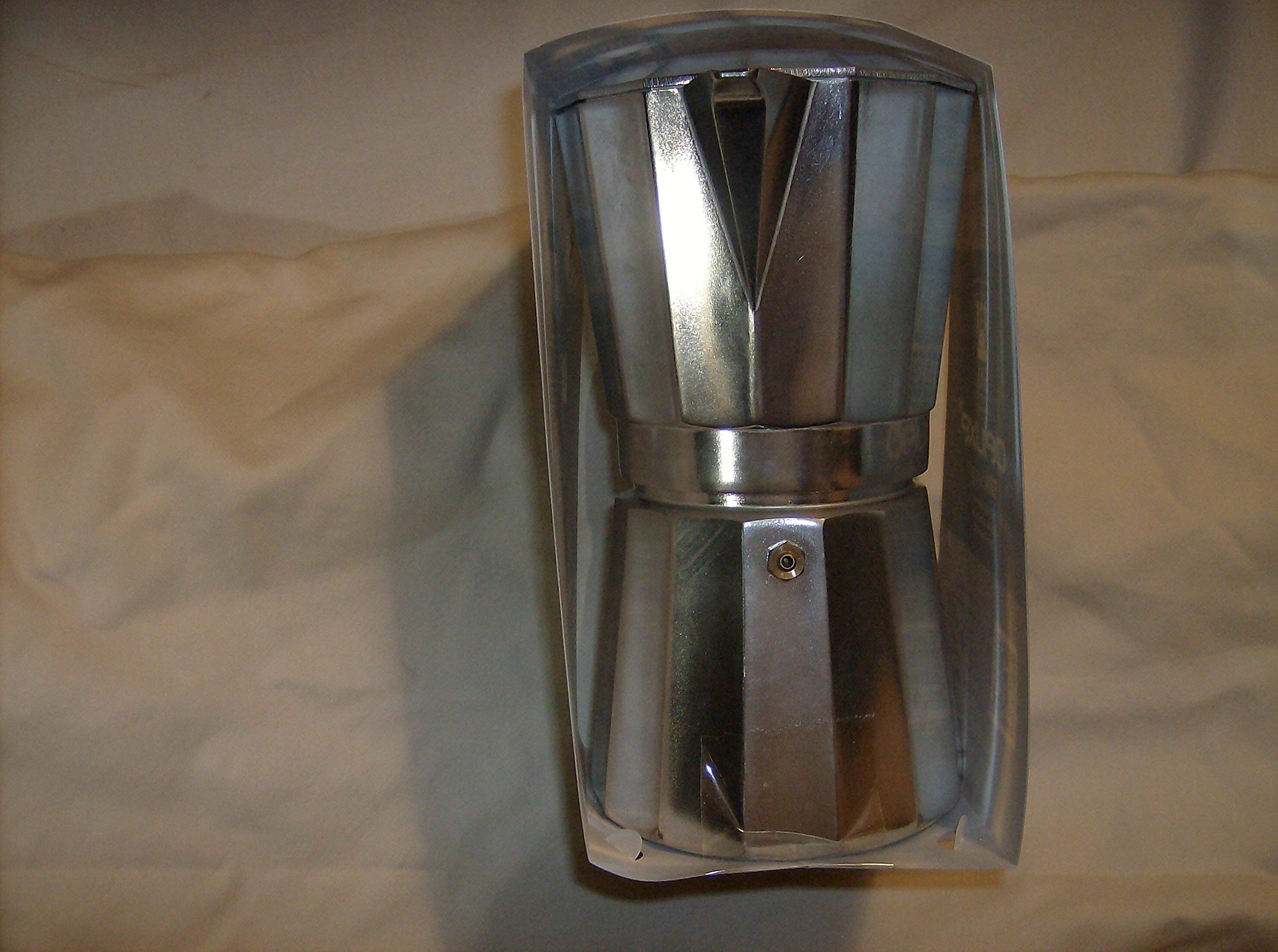 Premium Braisogona Bra De Luxe2 Aluminum 9-Cup Coffee Maker - Perfect for Home, Office & Camping Brewing