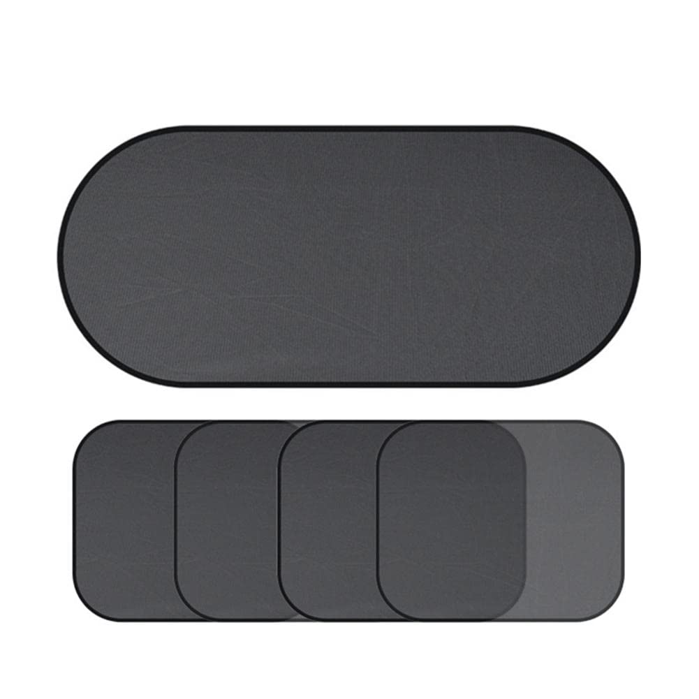 TOYOREY 3D Mesh Car Sun Shade - Universal Front Windshield & Side Window Sun Visor Protector | UV Protection for Cars, SUVs & Trucks | Perfect for Summer Parking & Road Trips