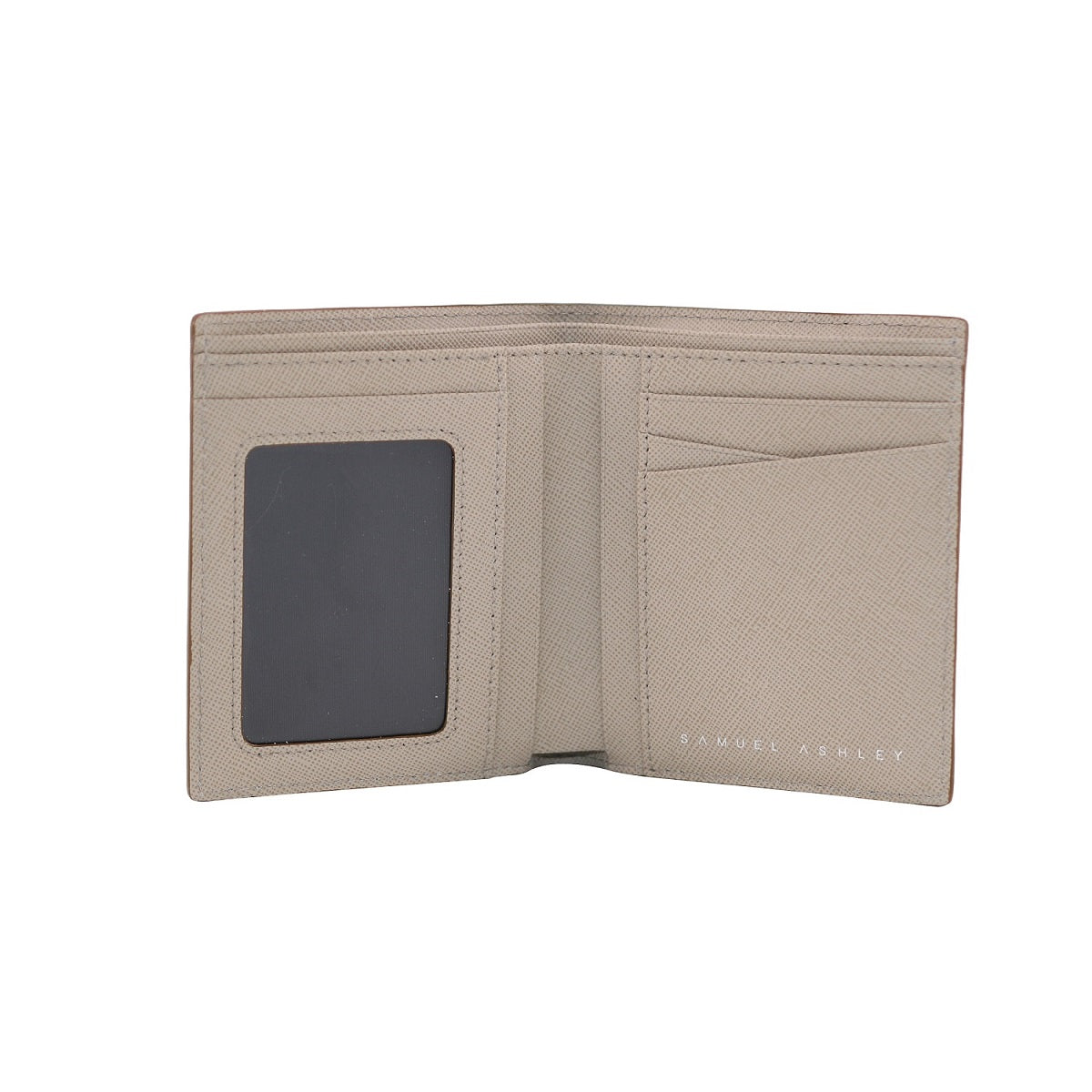 Warren Vertical RFID Leather Wallet with Detachable Card Holder - Slim Bifold Wallet for Men, Perfect for Travel & Everyday Use
