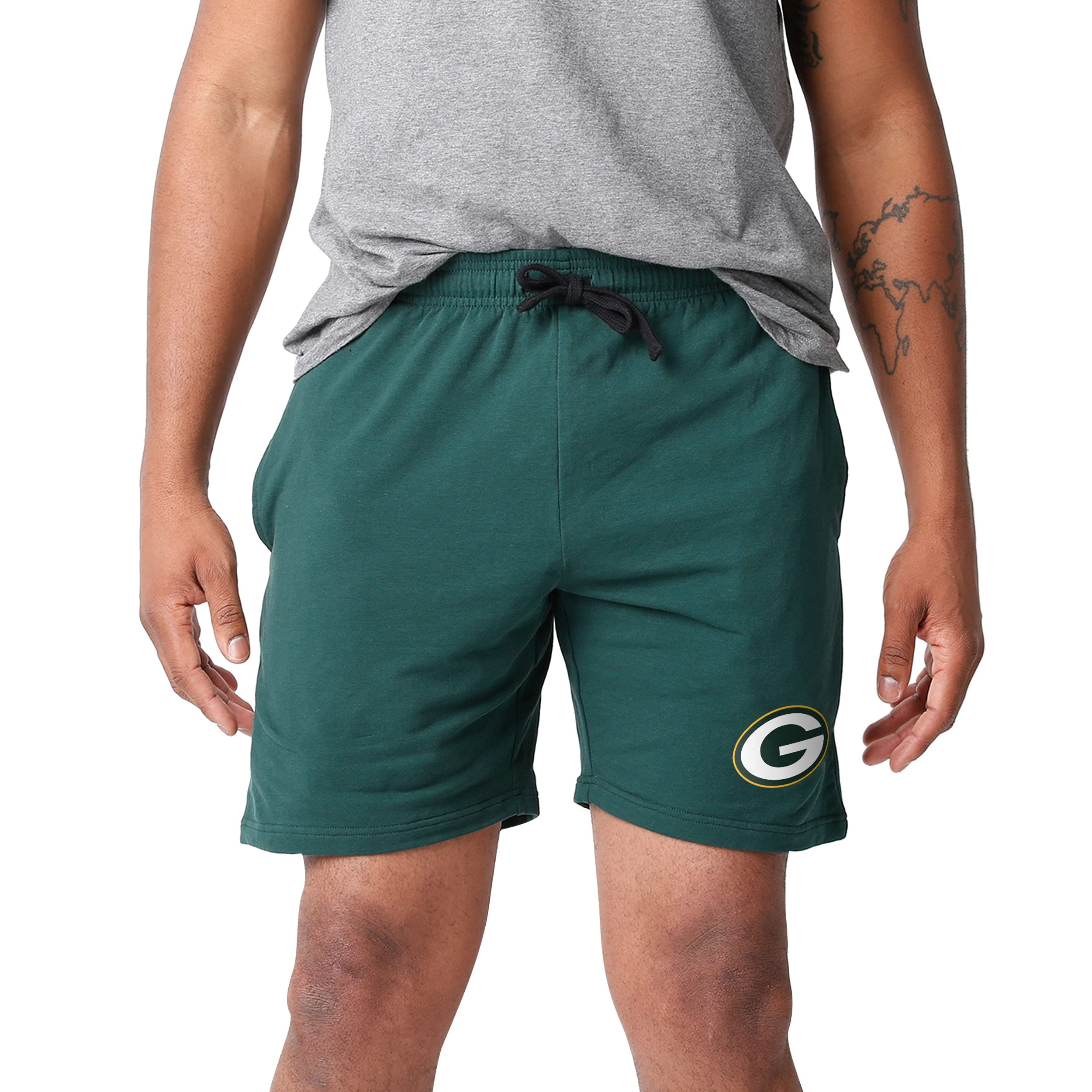 FOCO Men's NFL Team Logo Woven Athletic Shorts - Comfortable Sports Shorts for Football Fans, Game Day, Lounge & Casual Wear