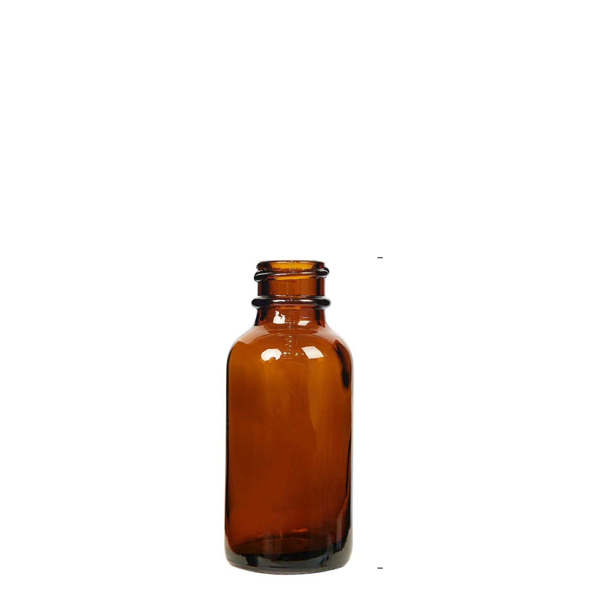 Refillable 30ml Amber Glass Bottles with Silver Cap & V Drop Nozzle - 6 Pack for Essential Oils, Serums, DIY Cosmetics | Perfect for Travel, Skin Care & Home Blending