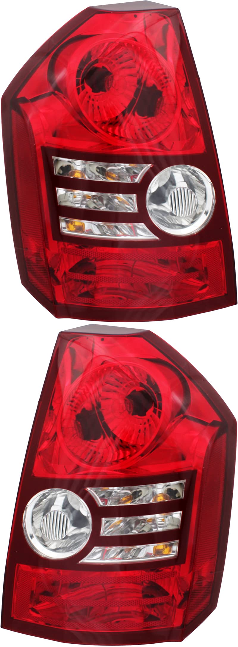 Chrysler 300 Tail Lights Replacement Set - Left & Right Pair for 2008 2009 2010 Models - Perfect for Night Driving & Enhanced Vehicle Safety
