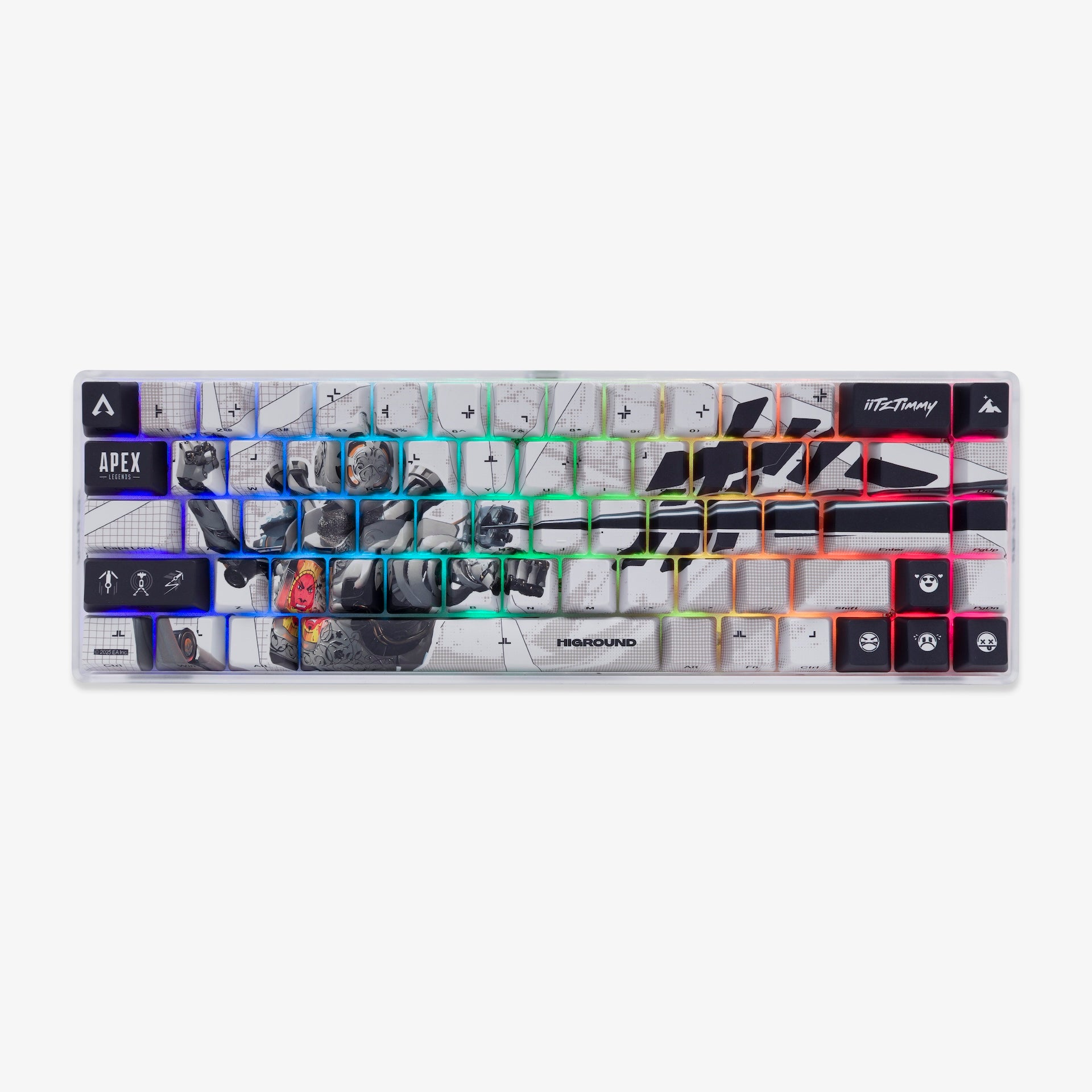 Apex Legends™ Higround Performance Basecamp 65HE Mechanical Gaming Keyboard - War Machine Edition | Fast Responsive Switches for Competitive Gaming | Perfect for Esports, Streaming & PC Battlestation Setup