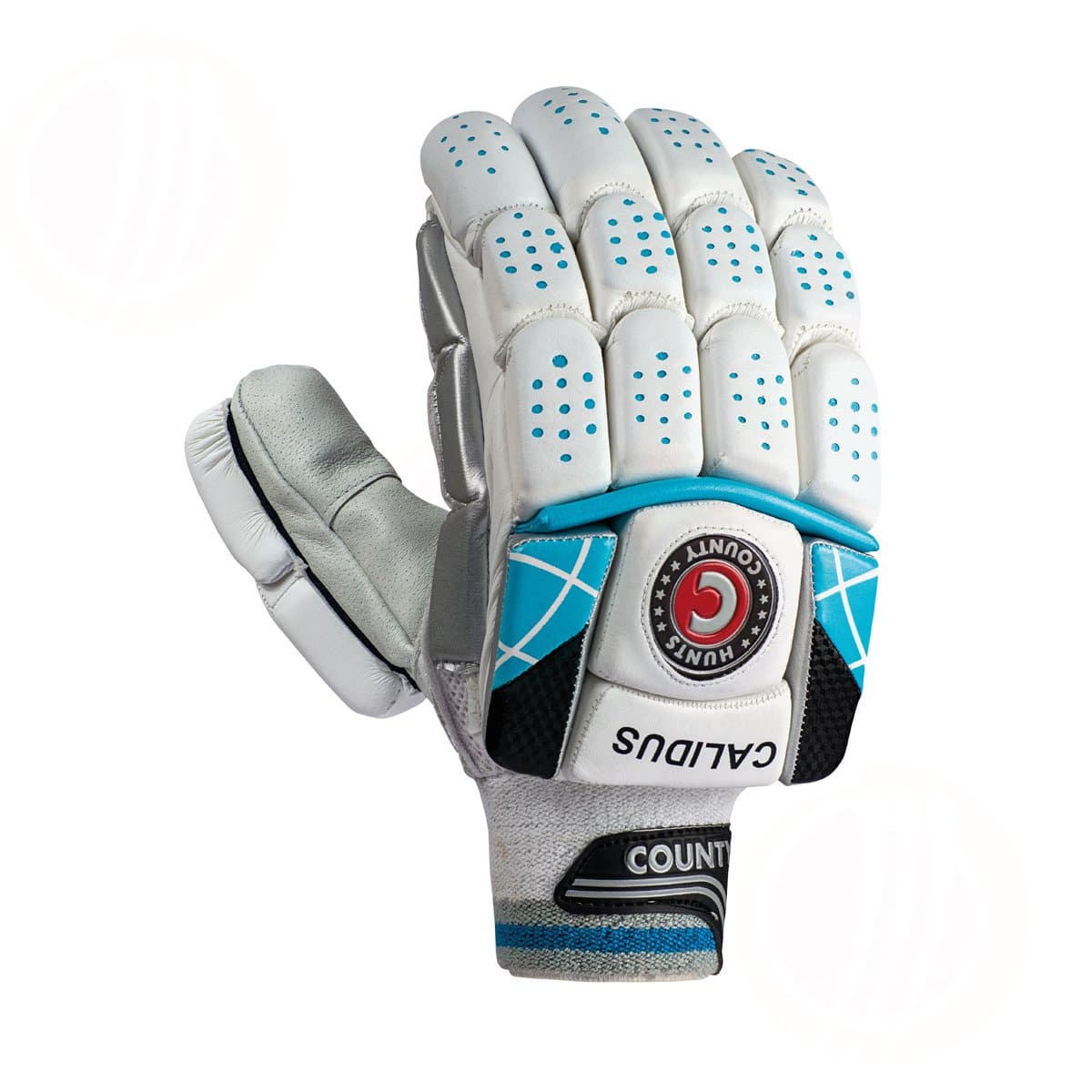 Hunts County Calidus Cricket Batting Gloves - Premium Leather Protection for Cricket Players - Perfect for Practice, Matches & Training Sessions