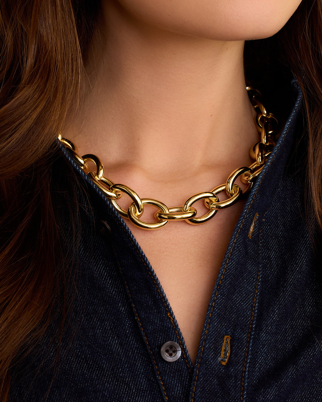 Carmela Necklace for Women - Elegant Gold Plated Pendant with Cubic Zirconia, Perfect for Valentine's Day Gifts, Anniversary & Date Night Jewelry