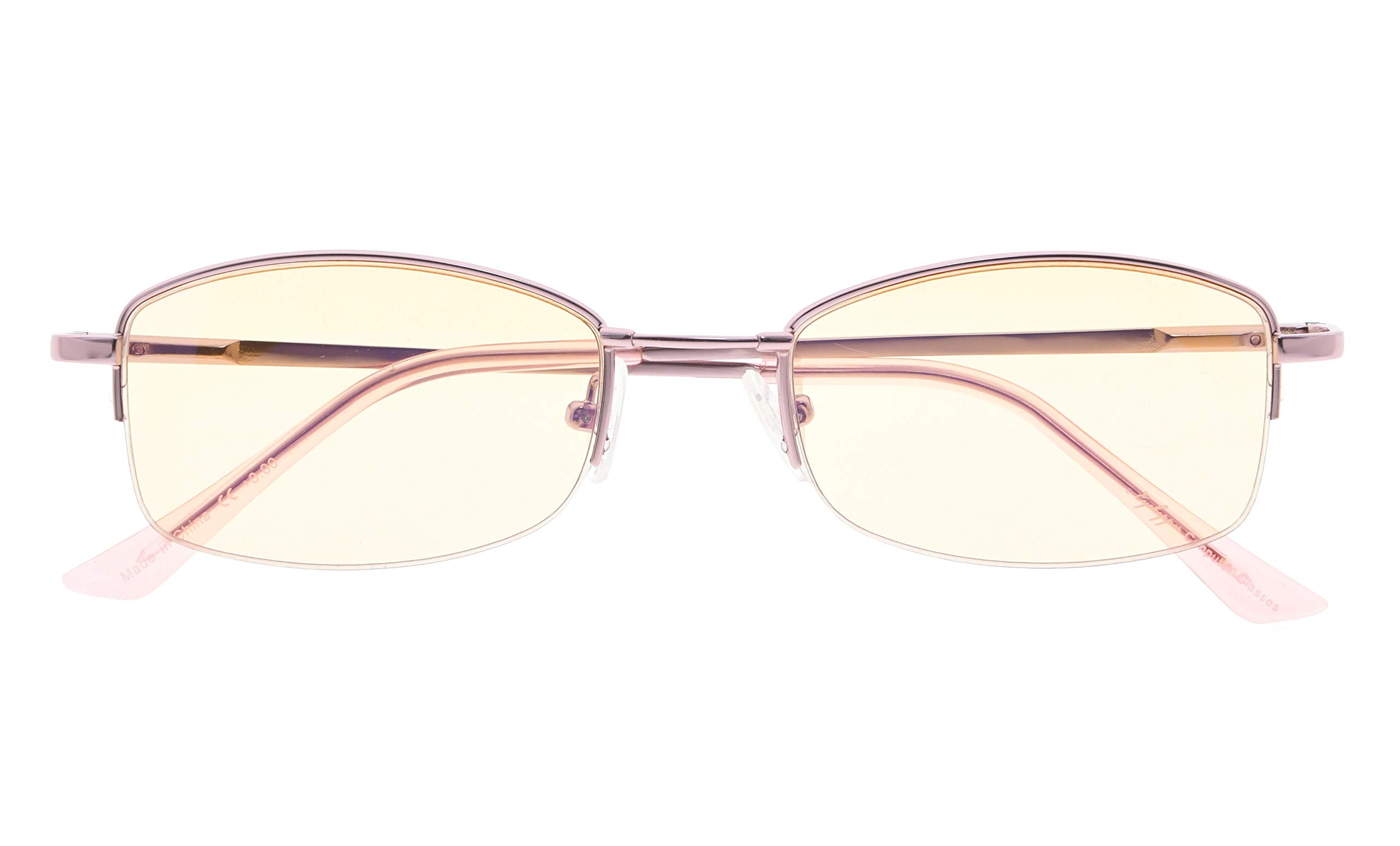CessBlu Blue Light Blocking Glasses for Women - Anti UV Computer Glasses with Bendable Bridge - Reduce Eye Strain for Work, Gaming & Reading