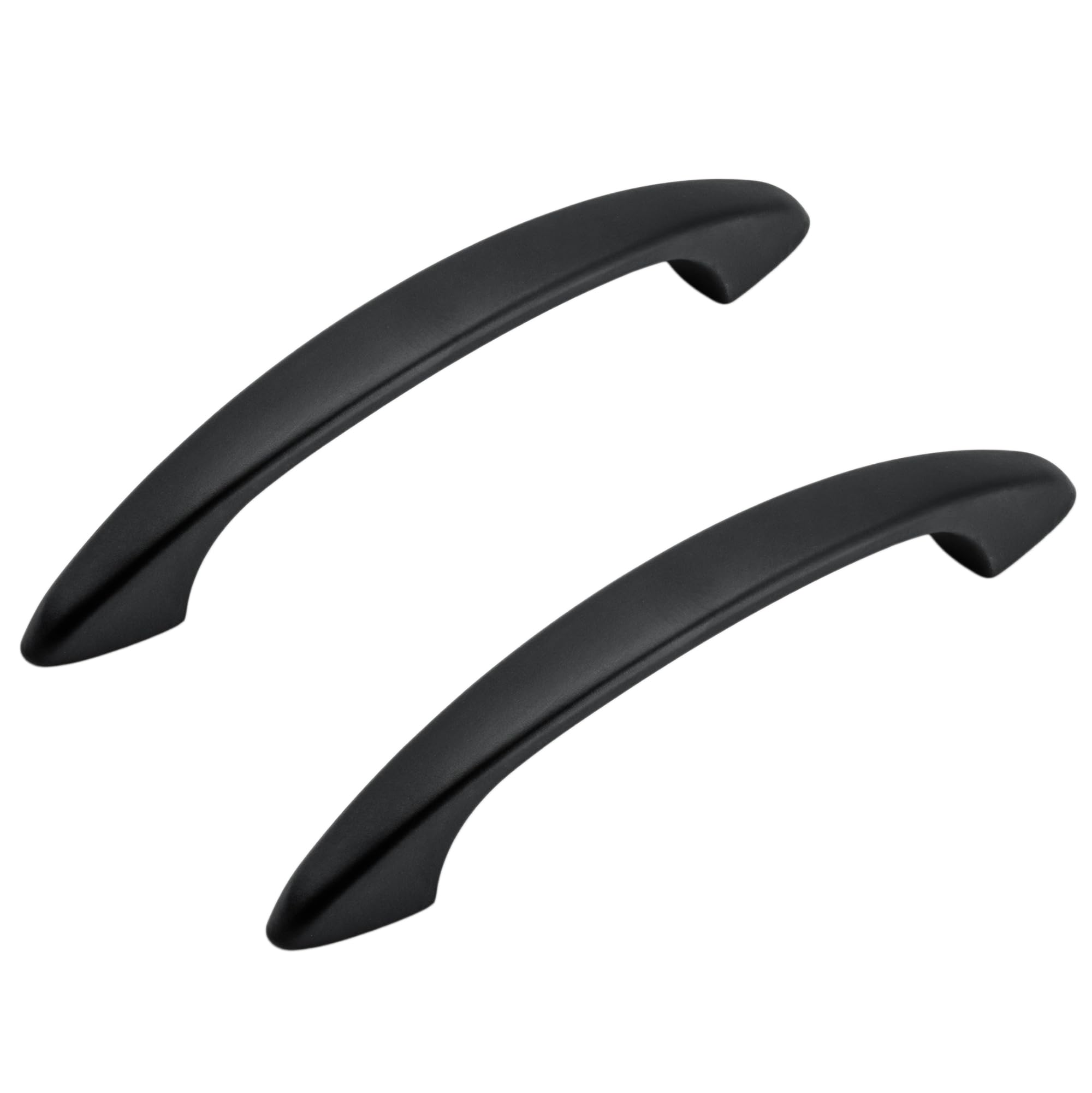 HESTIA HARDWARE 3 Inch Black Cabinet Handles - 1 Pack Matte Black Kitchen Cabinet Pulls for Drawers & Cupboards | Durable Kitchen Hardware for Modern & Farmhouse Style Cabinets (Z9.10.D)