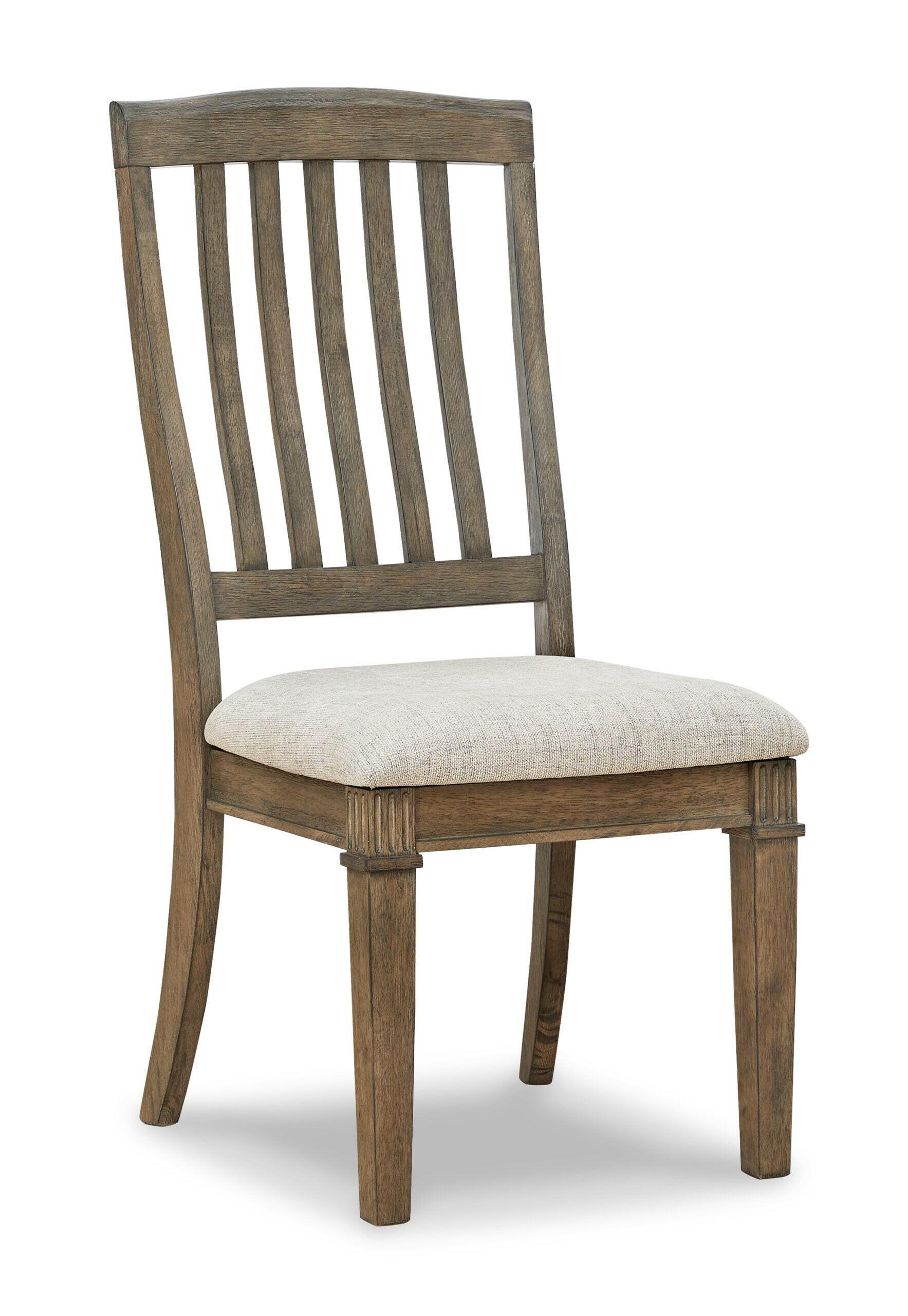 Marksburg Dining Table Set with 6 Chairs - Modern Kitchen & Dining Room Furniture for Family Gatherings & Dinner Parties