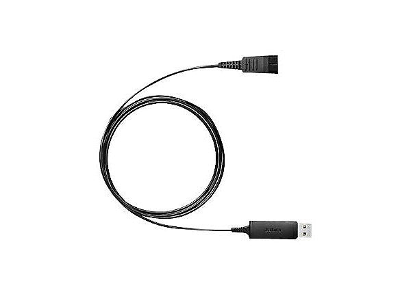 Jabra LINK 230 USB-A Headset Adapter - Replacement for Jabra LINK 220a | Perfect for Remote Work, Online Meetings & Call Centers