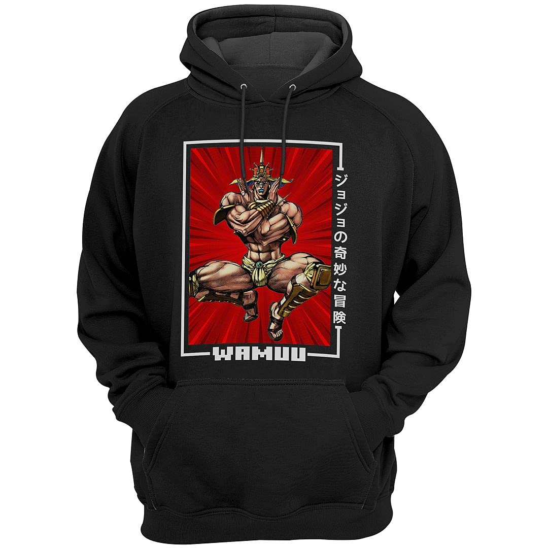 MHD68 Wamuu Anime Hoodie - Unisex Manga Sweatshirt for Men, Women & Kids - Soft Cotton Pullover for Cosplay, Casual Wear & Anime Fan Gifts