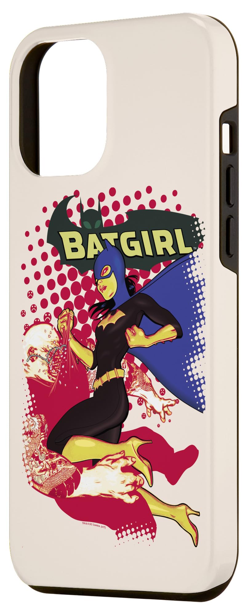 iPhone 12 Pro Max Batman Batgirl Crunch Case - Shockproof Protective Phone Cover for iPhone 12 Pro Max - Perfect for Superhero Fans & Comic Lovers (Use for Daily Protection, Cosplay, or Collecting)