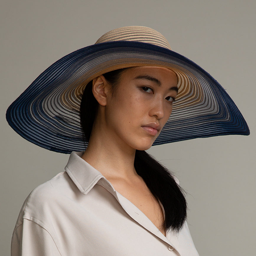 Sunny Horsehair Sunhat - Wide Brim UV Protection Summer Hat for Women - Perfect for Beach, Garden, and Outdoor Activities