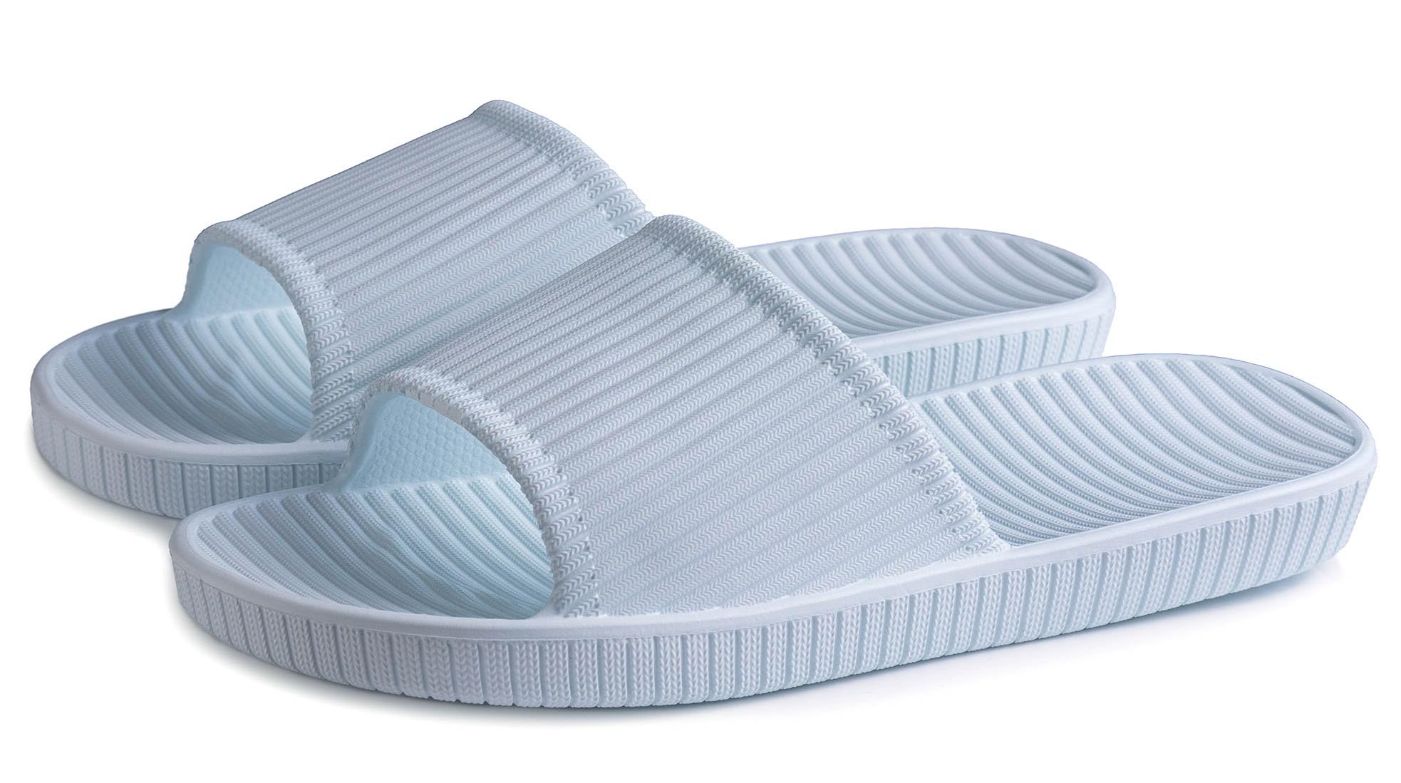 Happy Lily Non-Slip Shower Shoes for Women & Men - Quick-Dry Bathroom Slippers, Pool Slides, Indoor/Outdoor House Sandals - Perfect for Beach, Gym, Spa & Home Use
