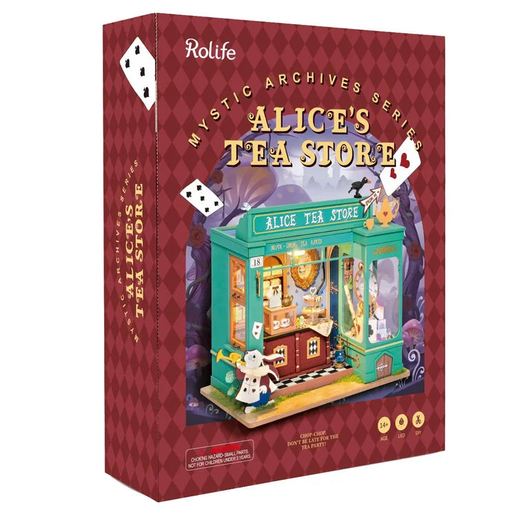 DIY Alice's Tea Store - Premium Loose Leaf Tea & Tea Accessories Set for Home Brewing, Gift Giving & Relaxation - Perfect for Afternoon Tea, Meditation & Self-Care Moments