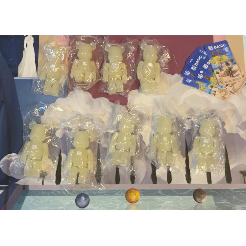 Medicom Be@rbrick Series 40 BASIC SET - 9PCS 100% Authentic Collectible Bearbrick Figures for Home Decor & Gift Giving