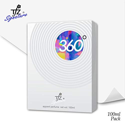 TFZ 360 White Apparel Perfume Spray - Long Lasting Fresh Scent for Clothes & Fabrics | Perfect for Daily Wear, Gym, Travel & Special Occasions