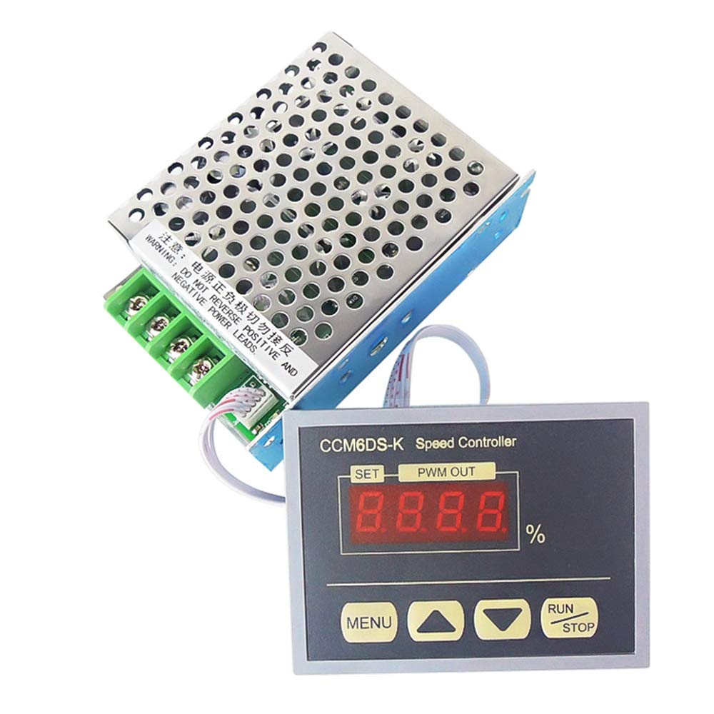 30A DC 12-80V Digital LED Display Motor Speed Controller for Electric Scooters, Bikes, and DIY Projects - PWM Adjustable Regulator for Smooth Acceleration Control