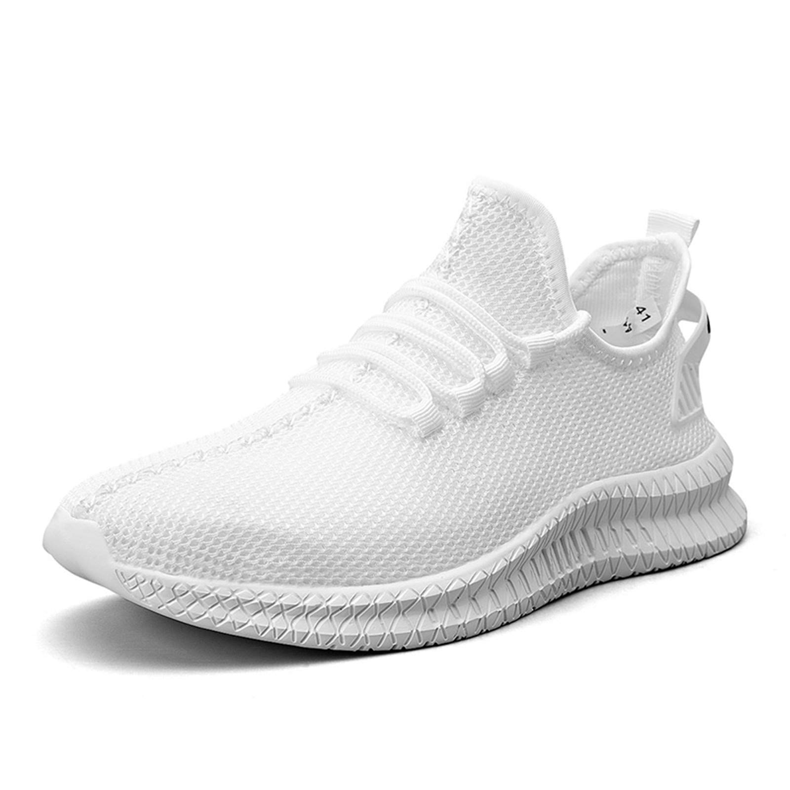 FUJEAK Men's Running Shoes - Breathable Lightweight Athletic Sneakers for Walking, Gym & Tennis | Slip-On Comfort for Casual & Sports Use
