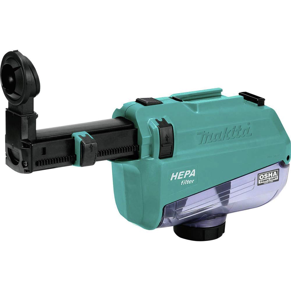 Makita DX05 HEPA Dust Extractor Attachment - Powerful Vacuum Cleaner Accessory for Woodworking, Construction & DIY Projects