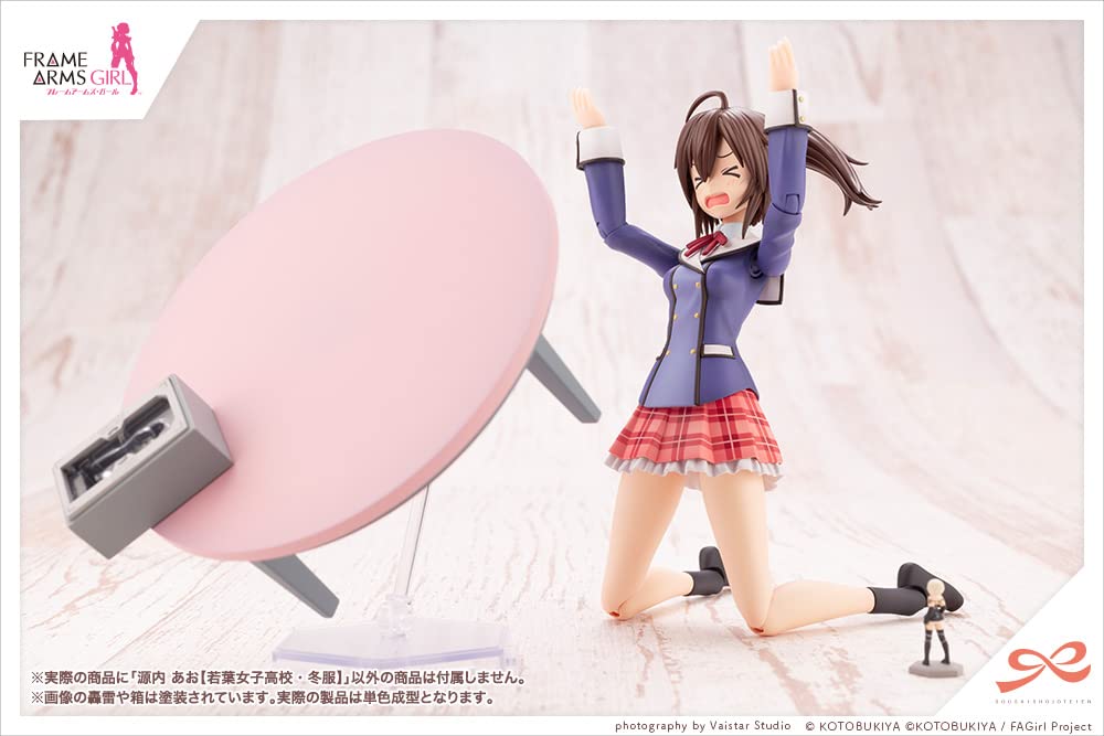 KOTOBUKIYA Sousai Shojo Teien: Ao Gennai (Wakaba Girls’ High School Winter Uniform) Blue Anime Figure - Perfect for Collectors, Display, and Cosplay Inspiration