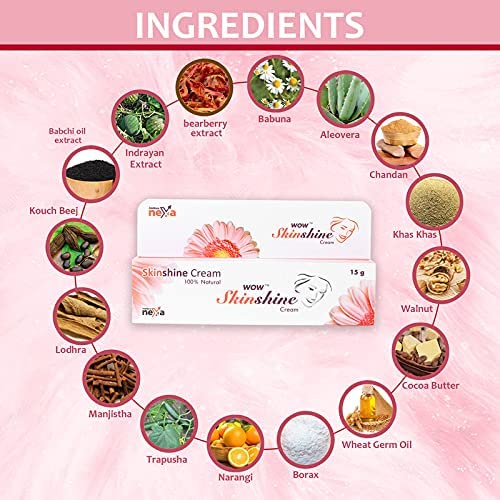 LMP Skkin Shine Cream for Scars, Pimples & Acne - 15g (Pack of 2) | Dark Spot Corrector for Face & Body | Fades Burn Marks & Hyperpigmentation | Hydrating & Nourishing Unisex Face Cream | Perfect for Daily Skincare Routine & Post-Treatment Care