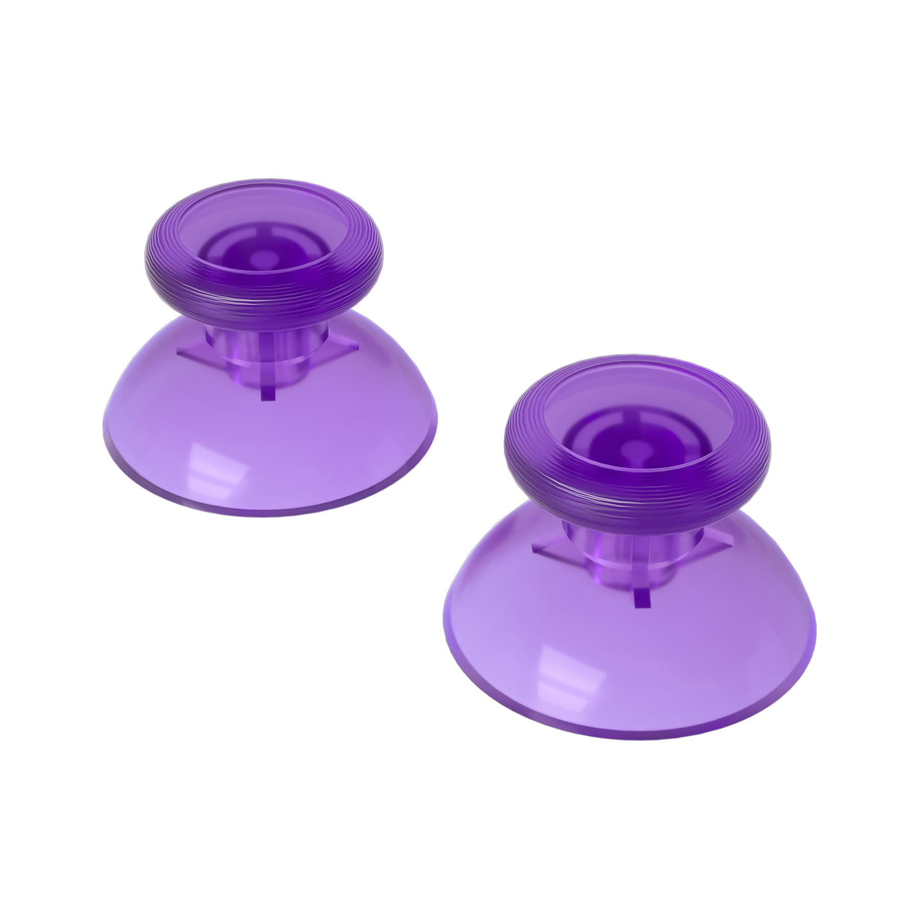 eXtremeRate Replacement 3D Analog Joystick for Nintendo Switch Pro Controller - Transparent Purple Custom Thumbsticks | Compatible with Switch Pro Controller for Gaming, Streaming & Esports