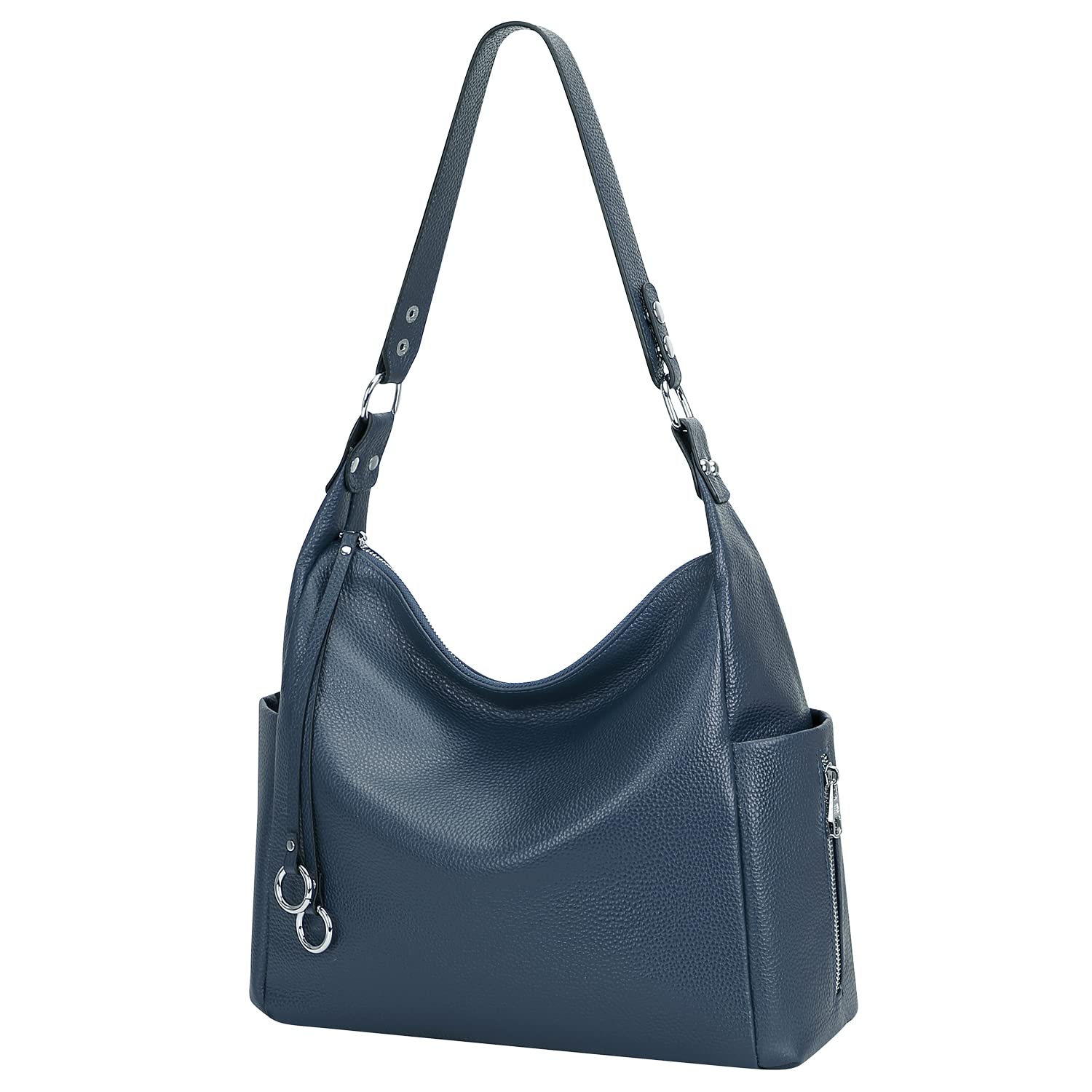 Genuine Leather Hobo Bags for Women - Stylish Shoulder & Crossbody Purse - Premium Handbags for Everyday Use, Work & Travel