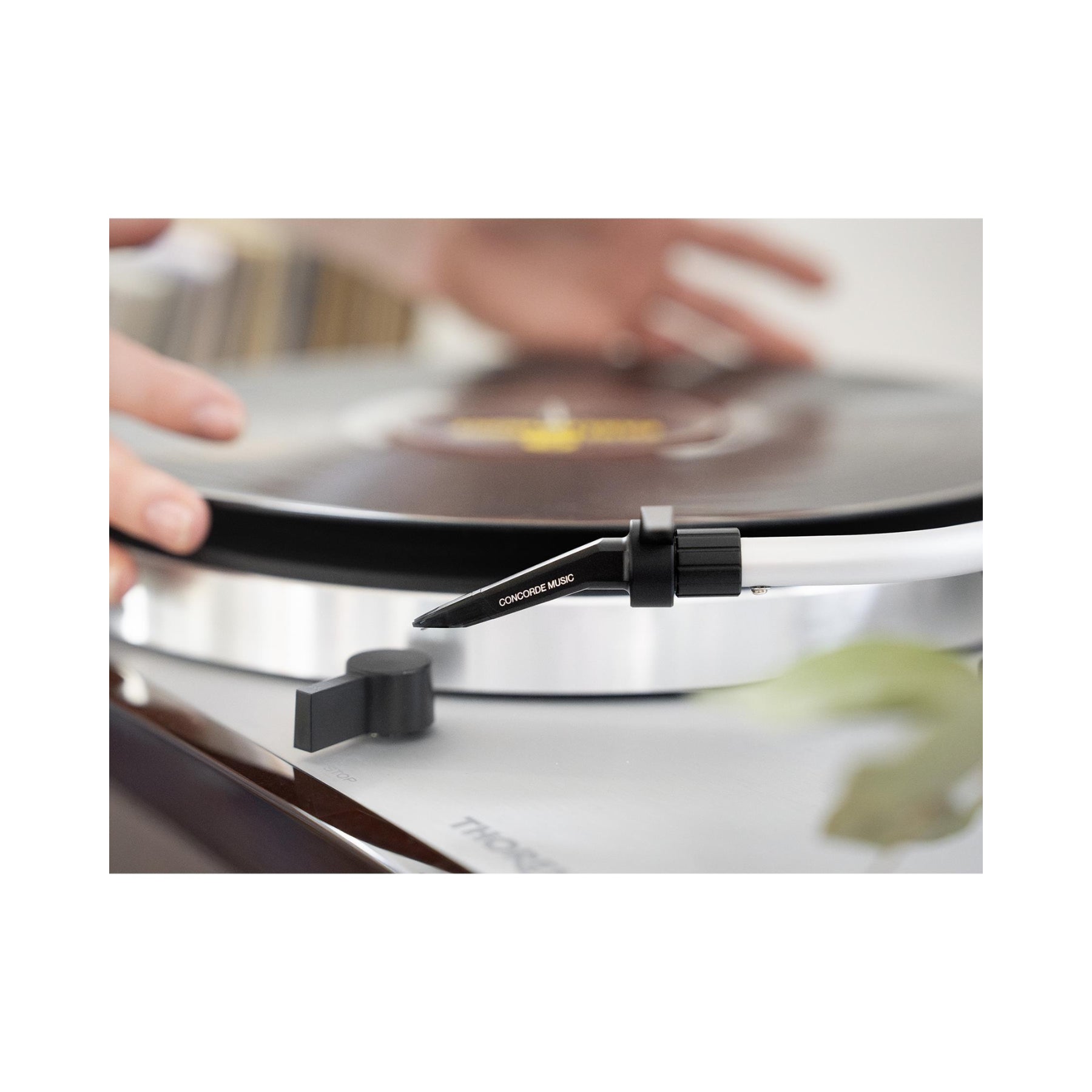 Ortofon Concorde Music Black Replacement Stylus - DJ & Turntable Needle for Vinyl Records - Clearance Open Box - Perfect for DJ Mixing & Home Audio Setups