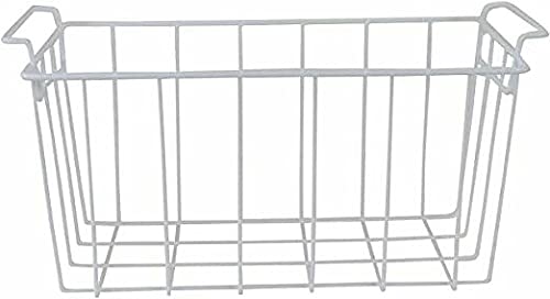 Frigidaire Freezer Basket Replacement - Compatible with Model 5304439835 - Durable Plastic Storage Bin for Frozen Food Organization - Perfect for Home Kitchen and Garage Freezer Use
