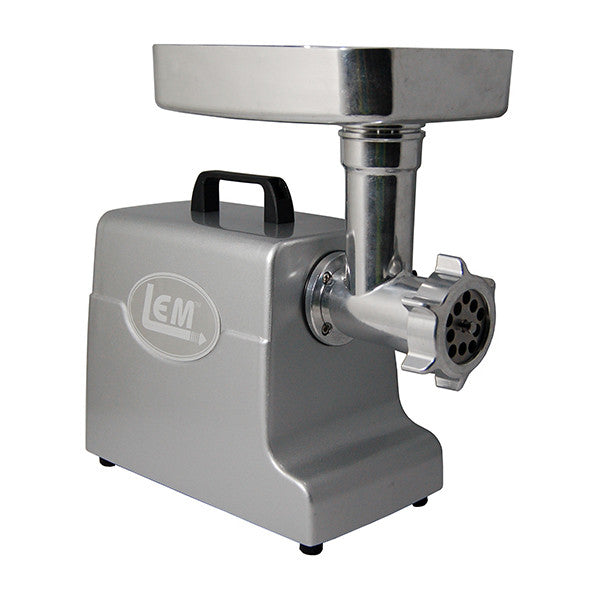 LEM Mighty Bite #8 Electric Meat Grinder - Heavy Duty Stainless Steel for Home Kitchen & Hunting - Free Shipping USA - Perfect for Ground Beef, Sausage & Game Processing