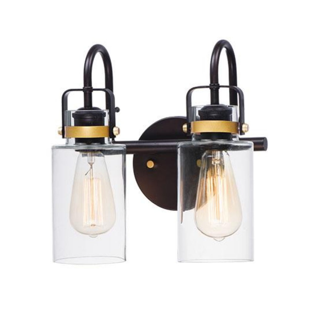 Stamos Wall Sconce Light - Modern Plug-in or Hardwired Fixture for Living Room, Bedroom & Hallway Lighting