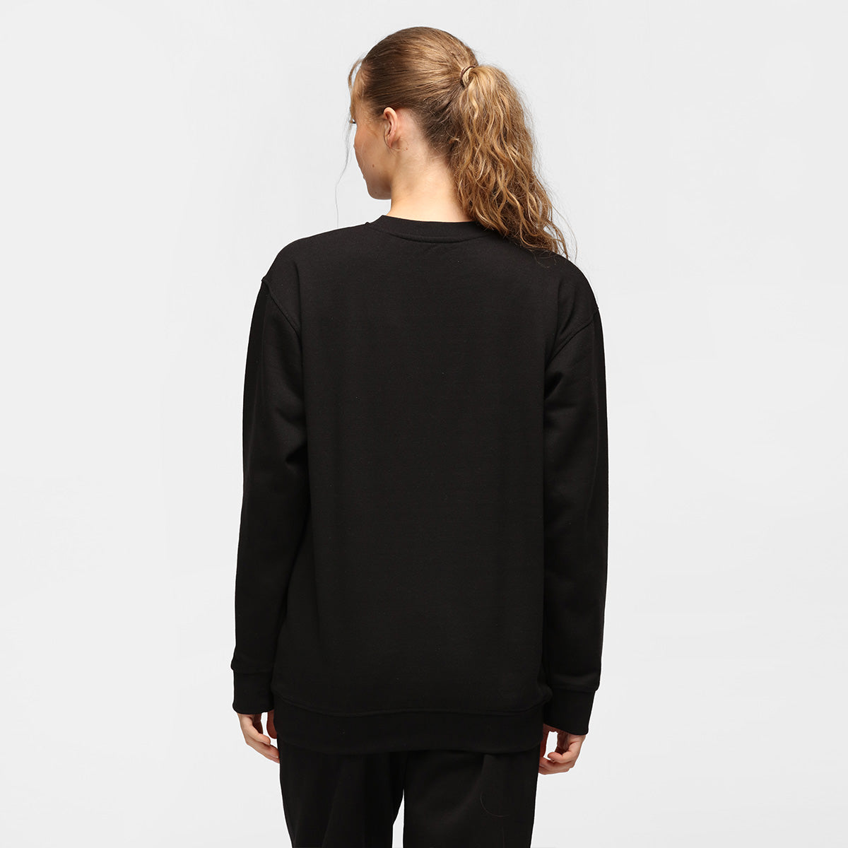 TKB Black Unisex Sweatshirt - Comfortable Cotton Pullover Hoodie for Men & Women | Perfect for Casual Wear, Gym, and Outdoor Activities