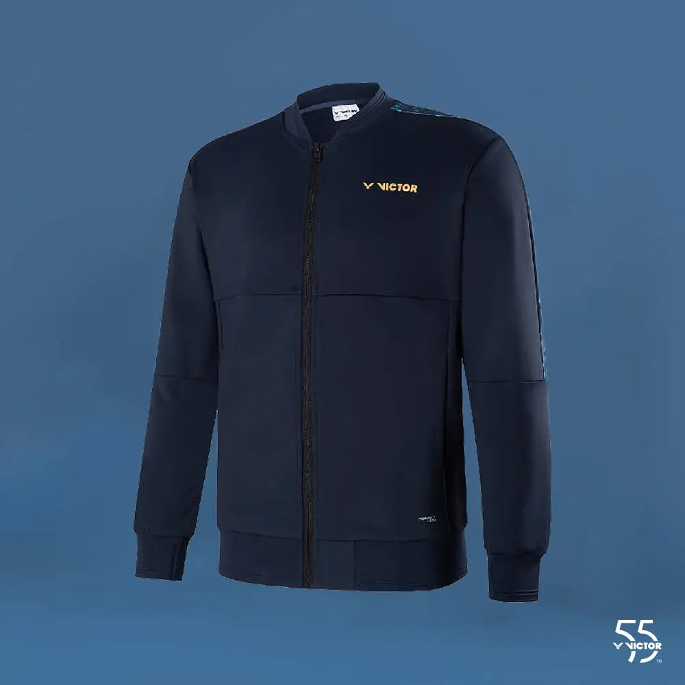 Victor 55th Anniversary Edition J 5503B Men's Windbreaker Jacket (Navy Blue) - Lightweight Water-Resistant Outdoor Coat for Hiking, Camping & Casual Wear