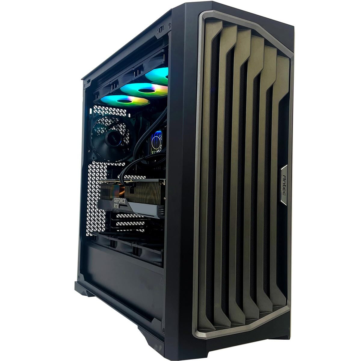 Ginger6 Gaming PC Desktop 14ZF12A-8WX - Intel Core i9 14900KF, RTX 4060 Ti 8GB, 2TB NVMe SSD, 64GB DDR5, Z790, WiFi 6E, Liquid Cooling, Win 10 Home - High Performance Gaming & Streaming PC for Esports, VR & Content Creation