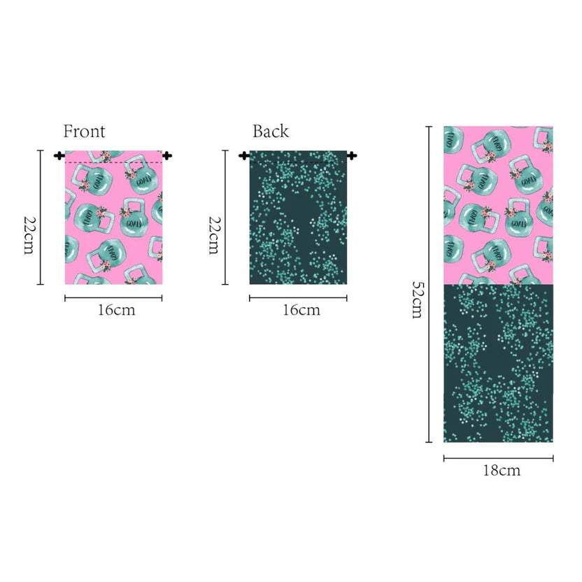 Premium Hooded Gym Towel - Super Absorbent & Quick Dry Workout Towel for Men & Women - Ideal for Yoga, Running, Gym & Fitness Training