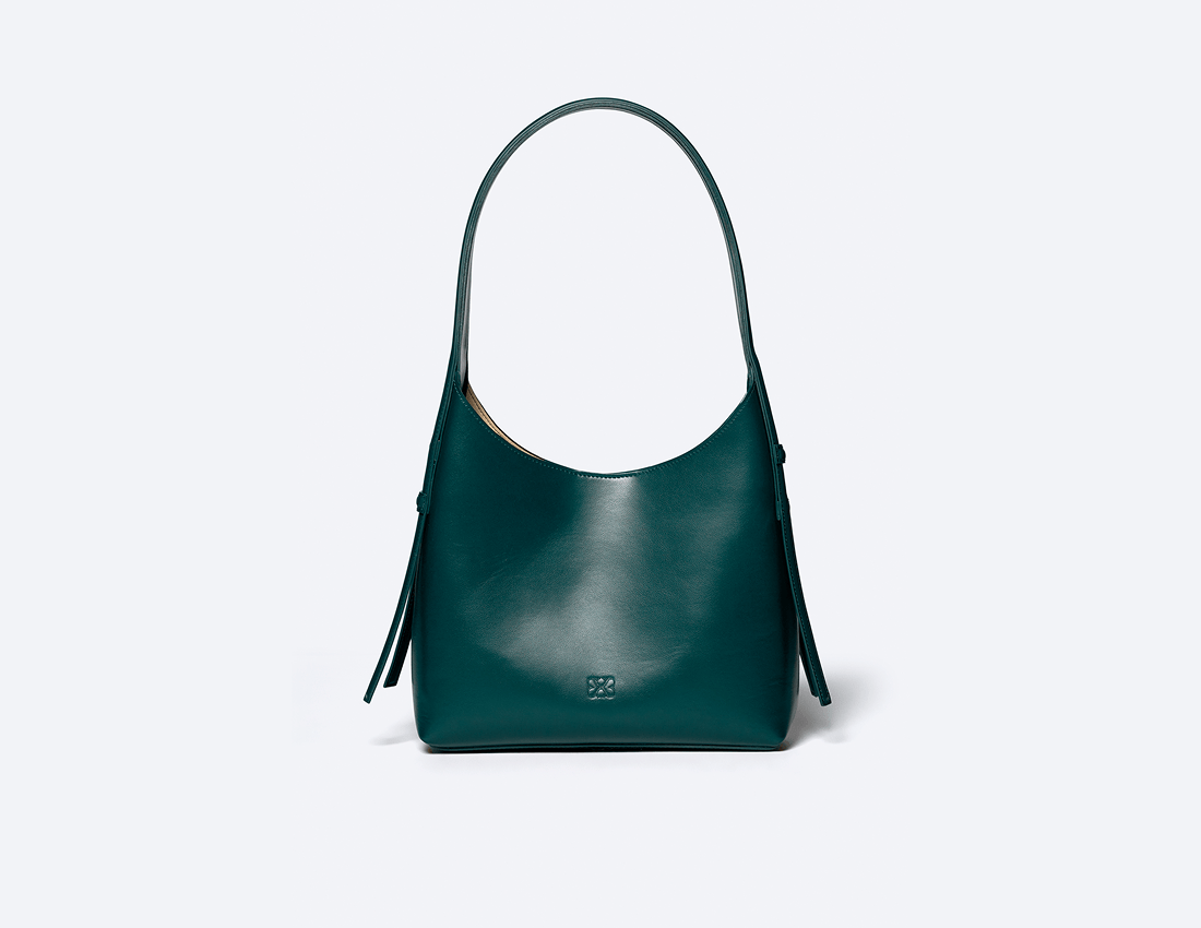 Frida Vegan Italian Grape Leather Shoulder Bag for Women | Eco-Friendly Plant-Based Handbag | Perfect for Work, Travel & Everyday Use