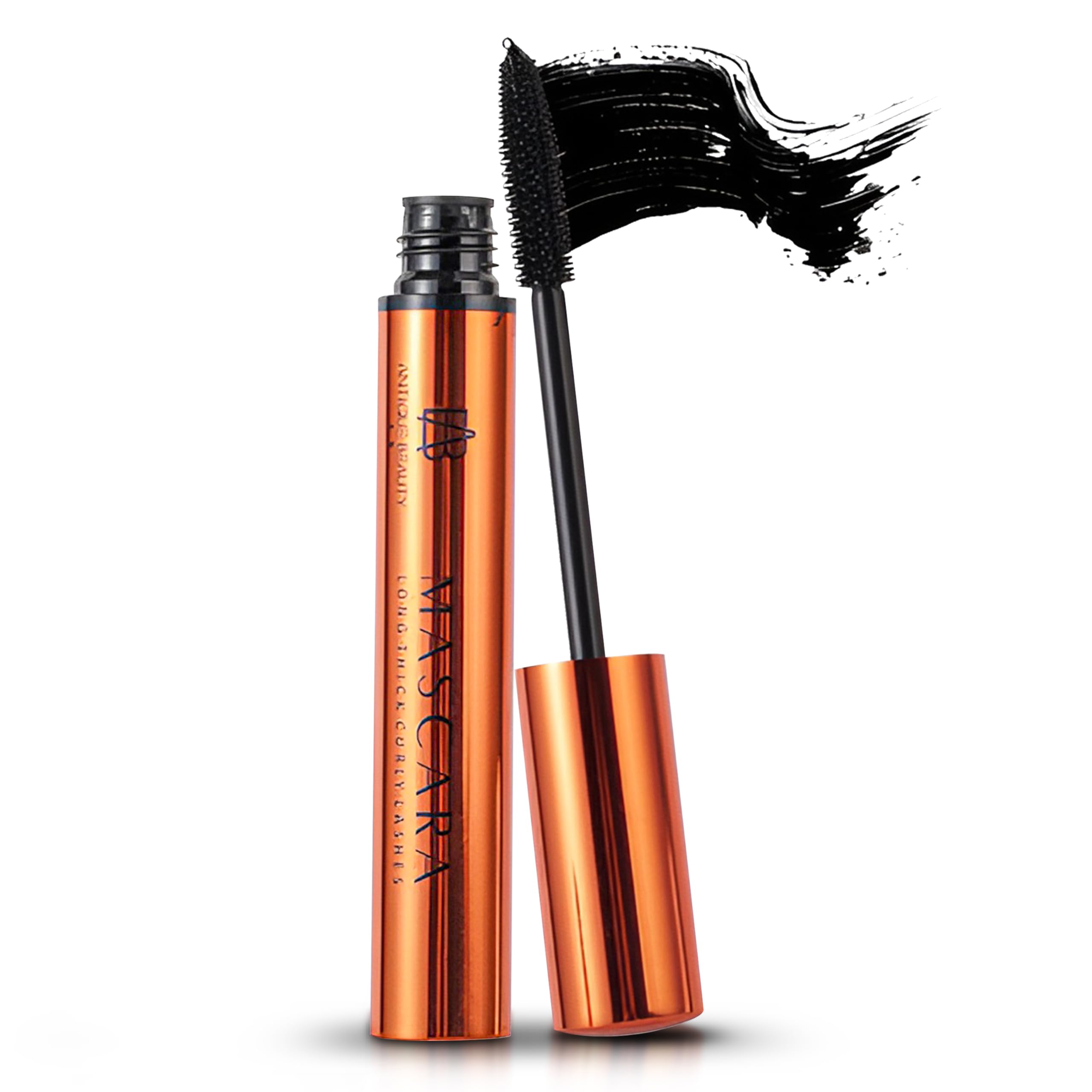 Waterproof False Eyelash Mascara - Smudge Proof, Cruelty Free, Volumizing & Lengthening for Natural or Dramatic Looks | Perfect for Weddings, Parties & Everyday Wear