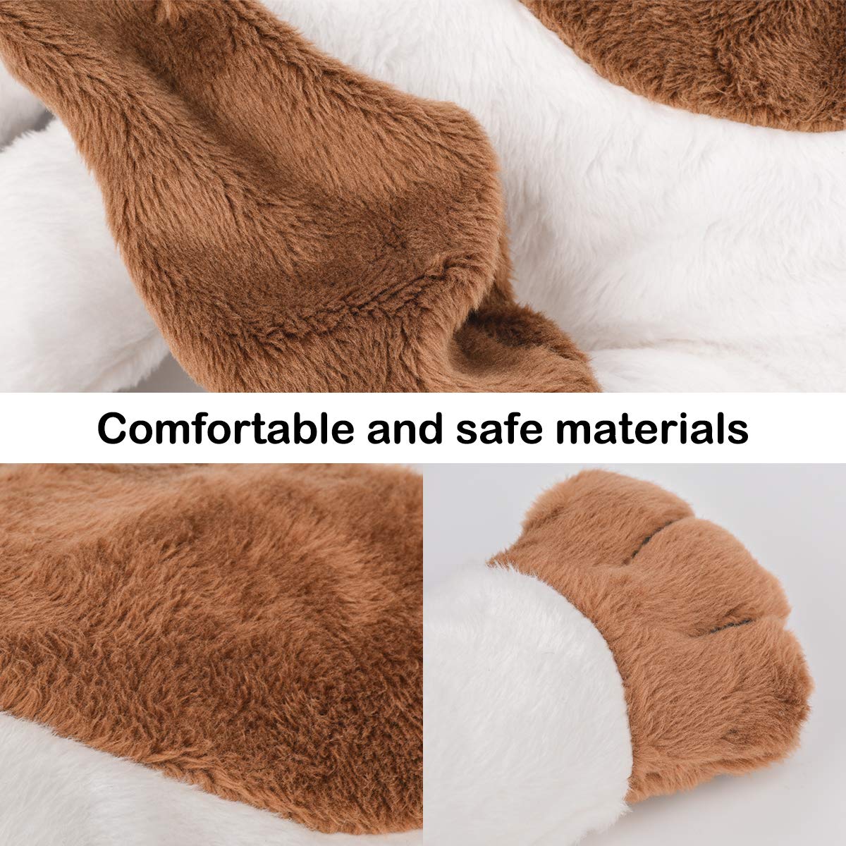Puppy Heartbeat Stuffed Animal Toy - Calming Dog Anxiety Relief & Sleep Aid for Crate Training - Comforting Heartbeat Toy for Puppies - Perfect for New Puppies, Separation Anxiety & Stress Relief