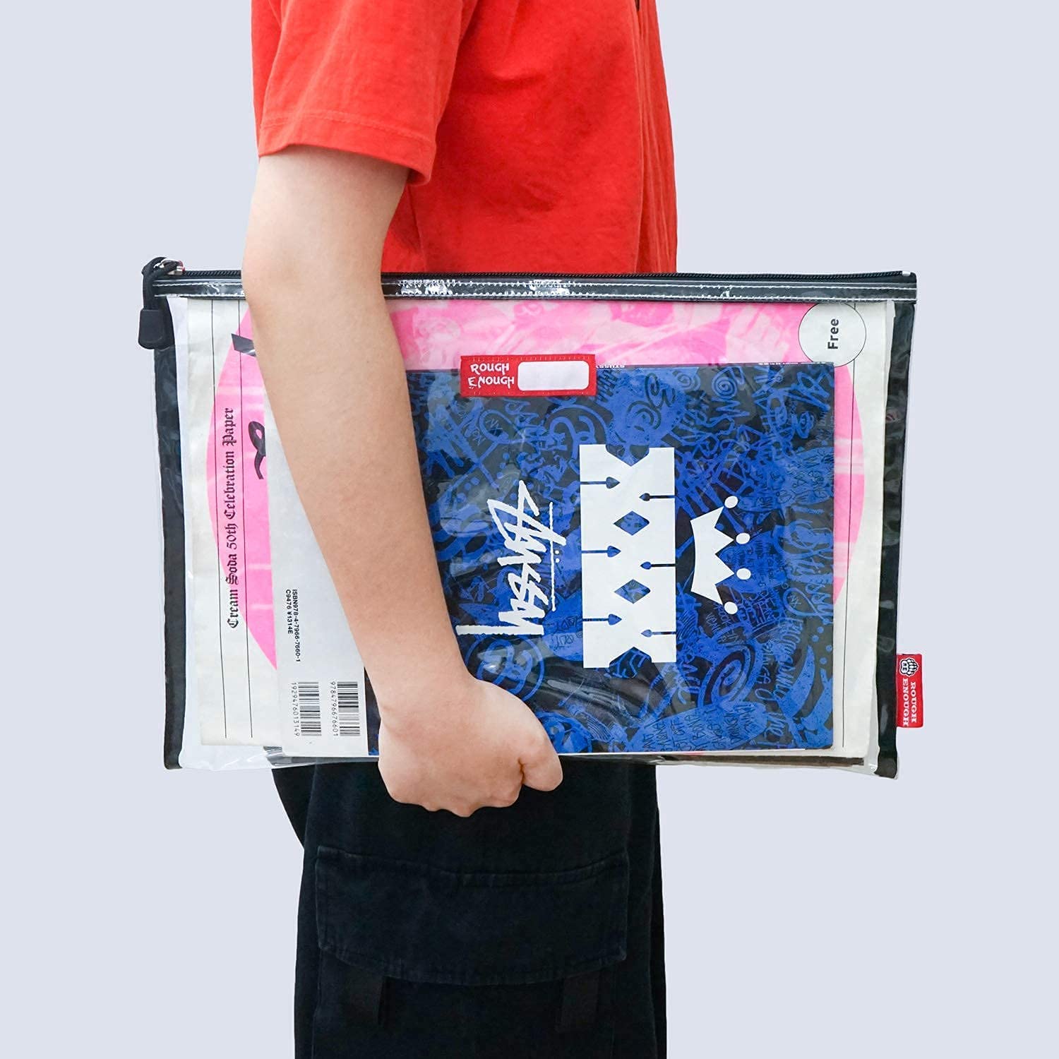 Clear Plastic Document Bags - Heavy Duty File Folders Organizer Set for Office, School & Home Organization | Waterproof & Durable Storage Solution