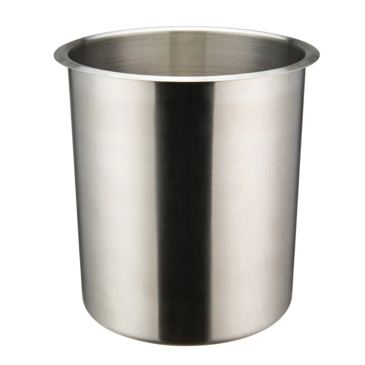 Winco 4.25 Qt Stainless Steel Bain Marie - Commercial Double Boiler for Restaurants, Catering & Buffet Food Warmers